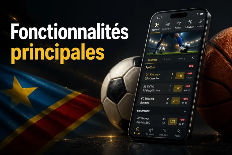 Fonctionnalités principales