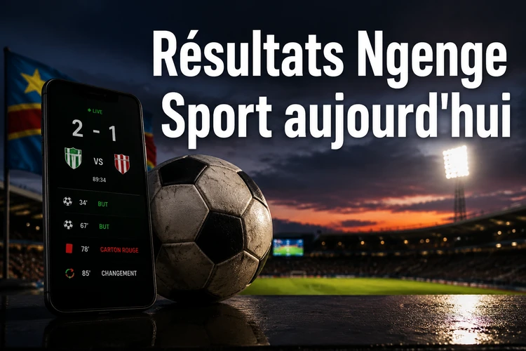 Résultats Ngenge Sport aujourd'hui