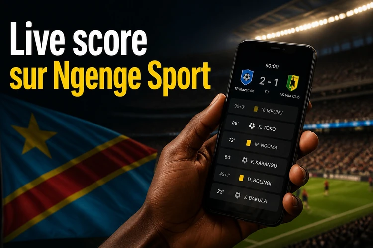 Live score sur Ngenge Sport
